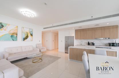 Apartment - 3 Bedrooms - 4 Bathrooms for rent in Beach Vista Tower 2 - Beach Vista - Emaar Beachfront - Dubai Harbour - Dubai