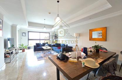 Apartment - 1 - 2 for rent in The Residences South - Palm Jumeirah - Dubai