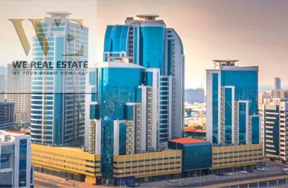 Apartment - 1 Bedroom - 2 Bathrooms for sale in Orient Tower 1 - Orient Towers - Al Bustan - Ajman