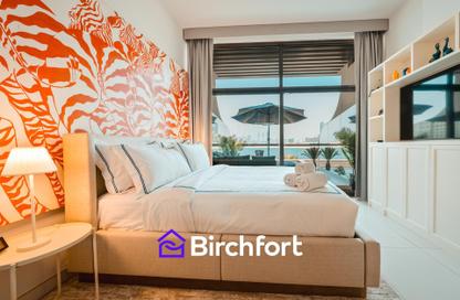 Apartment - Studio - 1 for rent in Club Vista Mare - Palm Jumeirah - Dubai