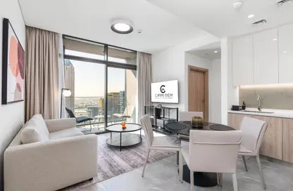 Apartment - 1 Bedroom - 1 Bathroom for rent in Peninsula One - Peninsula - Business Bay - Dubai