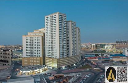 Apartment - 1 Bedroom - 2 Bathrooms for sale in Tower A2 - Ajman Pearl Towers - Ajman Downtown - Ajman