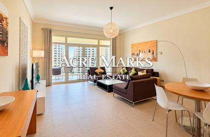 Apartment - 2 - 3 for rent in Al Das - Shoreline Apartments - Palm Jumeirah - Dubai