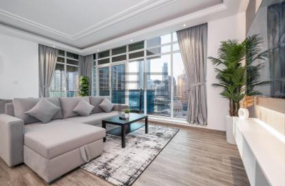 Apartment - 2 - 3 for rent in Opal Tower Marina - Dubai Marina - Dubai