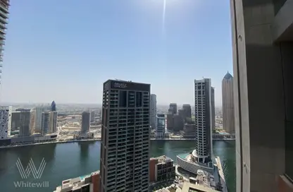 Apartment - Studio - 1 Bathroom for rent in Peninsula One - Peninsula - Business Bay - Dubai