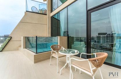 Apartment - 1 - 2 for rent in Binghatti Phantom - District 17 - Jumeirah Village Circle - Dubai