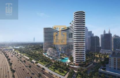 Apartment - Studio - 1 Bathroom for sale in Binghatti Aquarise - Business Bay - Dubai
