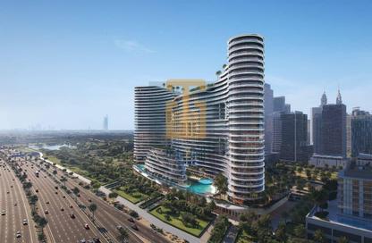 Apartment - Studio - 1 Bathroom for sale in Binghatti Aquarise - Business Bay - Dubai Apartment - Studio - 1 Bathroom for sale in Binghatti Aquarise - Business Bay - Dubai