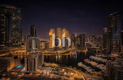 Apartment - 2 Bedrooms - 3 Bathrooms for rent in DEC Tower 1 - DEC Towers - Dubai Marina - Dubai