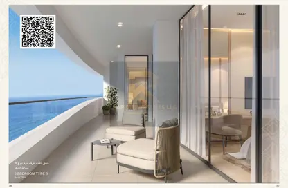 شقة - 3 غرف نوم - 4 حمامات للبيع في طريق كورنيش عجمان - عجمان