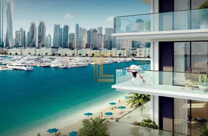 شقة - 4 غرف نوم - 5 حمامات للبيع في قصر الشاطئ - إعمار بيتشفرونت - دبي هاربور - دبي