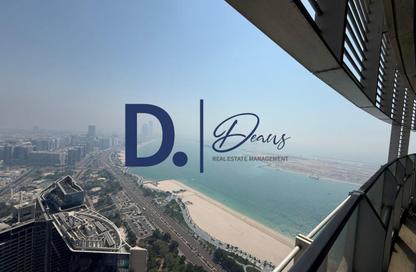 Apartment - 3 Bedrooms - 4 Bathrooms for rent in Landmark Tower - Corniche Road - Abu Dhabi