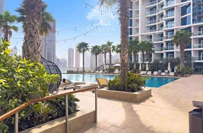 Apartment - Studio - 1 Bathroom for rent in Damac Maison Prive A - Damac Maison Prive - Business Bay - Dubai