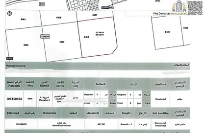 Land - Studio for sale in Al Mowaihat 1 - Al Mowaihat - Ajman