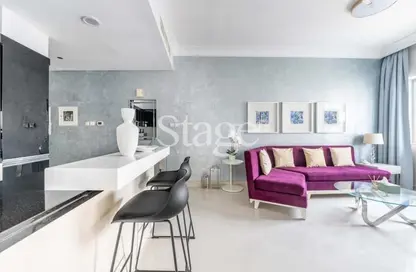 شقة - غرفة نوم - 2 حمامات للايجار في ذا سيجنتشر - برج خليفة - وسط مدينة دبي - دبي