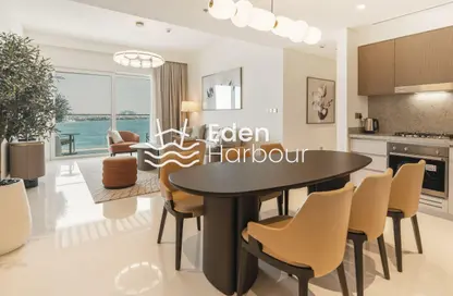 Apartment - 2 Bedrooms - 2 Bathrooms for rent in Grand Bleu Tower 2 - Emaar Beachfront - Dubai Harbour - Dubai
