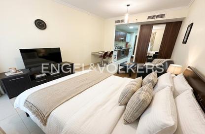 Apartment - Studio - 1 for rent in Goldcrest Executive - JLT Cluster C - Jumeirah Lake Towers - Dubai