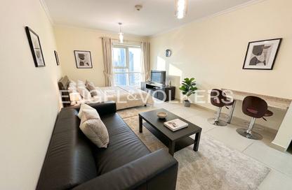 Apartment - Studio - 1 for rent in Goldcrest Executive - JLT Cluster C - Jumeirah Lake Towers - Dubai