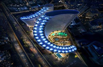 Apartment - 1 Bedroom - 2 Bathrooms for sale in Binghatti Skyflame 2 - Binghatti Skyflame - Majan - Dubai Apartment - 1 Bedroom - 2 Bathrooms for sale in Binghatti Skyflame 2 - Binghatti Skyflame - Majan - Dubai