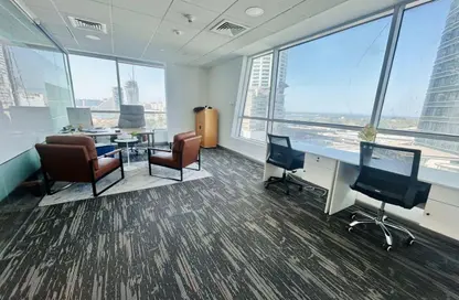 Business Centre - Studio - 2 Bathrooms for rent in Concord Tower - Dubai Media City - Dubai