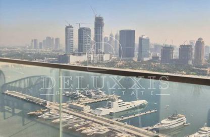 Apartment - 3 Bedrooms - 4 Bathrooms for rent in Marina Vista Tower 2 - Marina Vista - EMAAR Beachfront - Dubai Harbour - Dubai